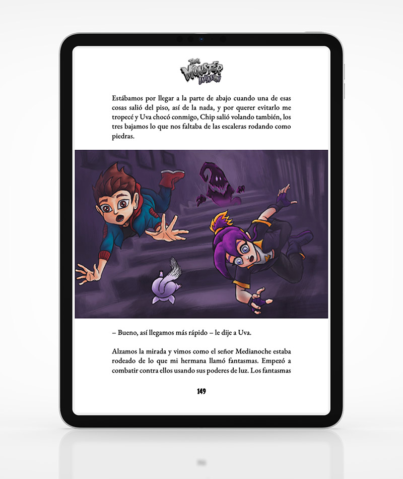 Imagen muestra del libro Total Monster Invasion