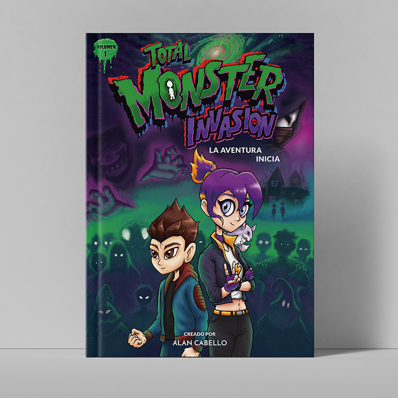 Total Monster Invasion Paperback Cover